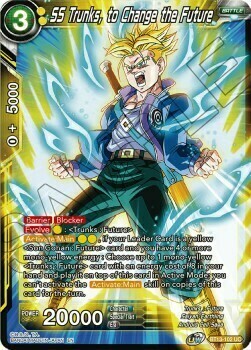 SS Trunks, to Change the Future Card Front