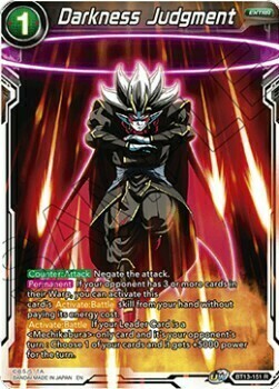Darkness Judgment Card Front