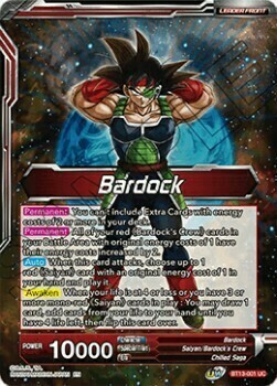 Bardock // SS Bardock, the Legend Awakened Card Front
