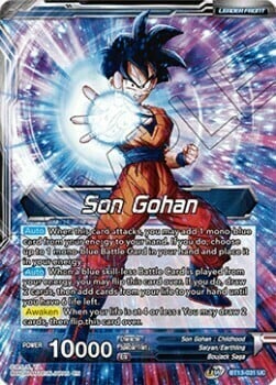Son Gohan // SS2 Son Gohan, Pushed to the Brink Card Front