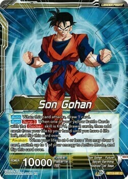 Son Gohan // SS Son Gohan, Hope of the Resistance Card Front