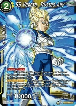 SS Vegeta, Trusted Ally Card Front