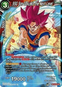 SSG Son Goku, to the Next Level Card Front