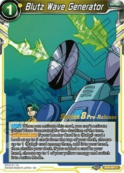 Blutz Wave Generator Card Front