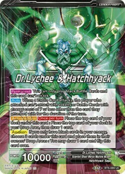 Dr.Lychee & Hatchhyack // Hatchhyack, Malvagità Assimilata Card Front
