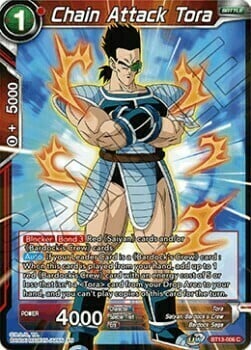 Chain Attack Tora Card Front
