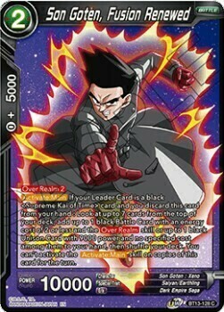 Son Goten, Fusion Renewed Card Front