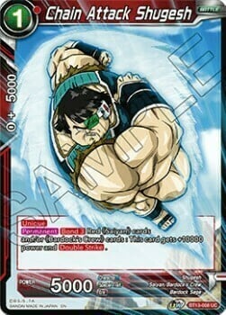 Chain Attack Shugesh Card Front