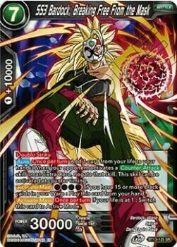 SS3 Bardock, Breaking Free From the Mask Card Front