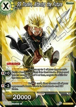SS Trunks, Altering the Future Card Front