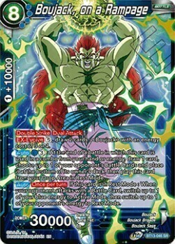 Boujack, on a Rampage Card Front