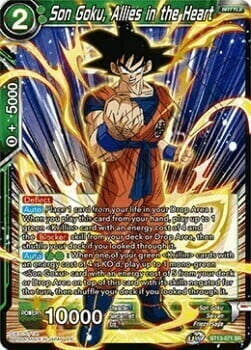 Son Goku, Allies in the Heart Card Front