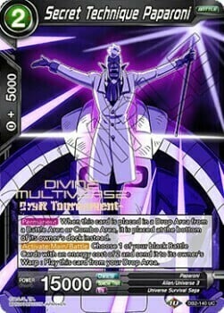 Secret Technique Paparoni Card Front