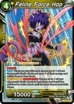 Feline Force Hop Card Front