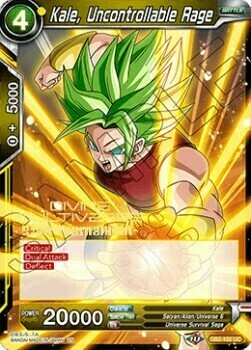 Kale, Uncontrollable Rage Card Front