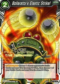 Bollarator's Elastic Strike! Card Front