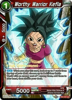Worthy Warrior Kefla Card Front