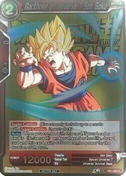 Backbone of Universe 7 Son Goku Card Front