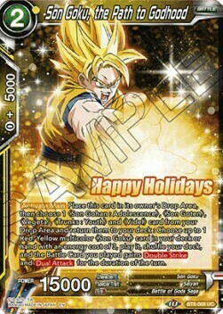 Son Goku, the Path to Godhood Card Front