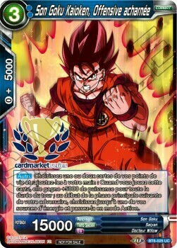 Kaio-Ken Son Goku, Strenuous Onslaught Card Front