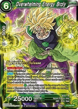 Overwhelming Energy Broly Card Front