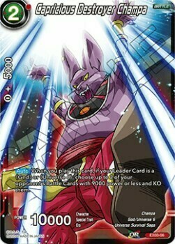 Capricious Destroyer Champa Card Front