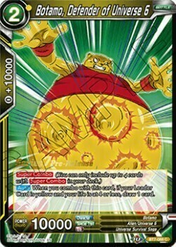 Botamo, Defender of Universe 6 Card Front