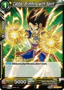 Cabba, Brimming with Spirit Card Front