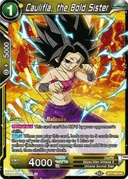Caulifla, the Bold Sister Card Front