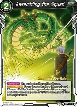 Assembling the Squad Card Front