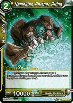 Namekian Partner Pirina Card Front