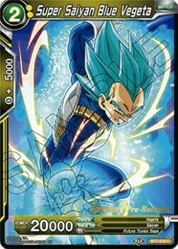 Super Saiyan Blue Vegeta Card Front
