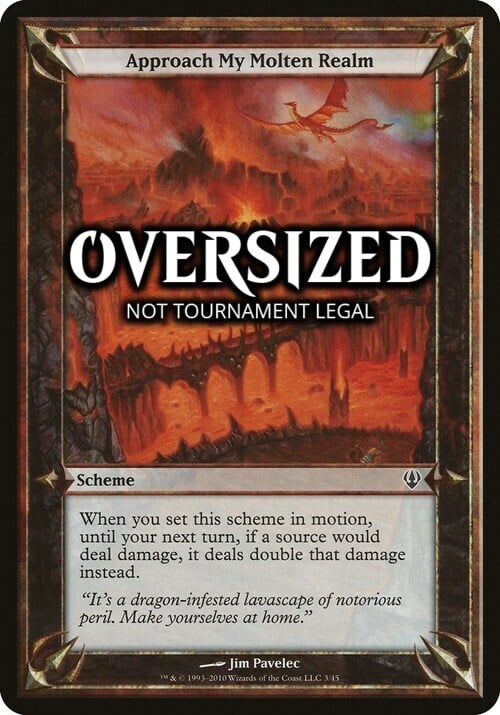Approach My Molten Realm Card Front