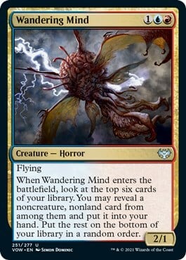 Wandering Mind Card Front