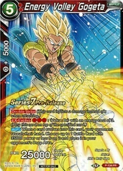 Energy Volley Gogeta Card Front