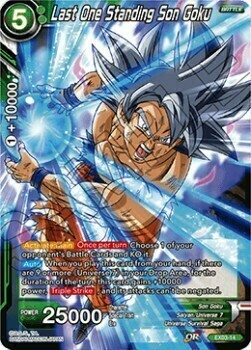 Last One Standing Son Goku Card Front