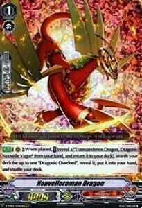 Nouvelleroman Dragon Card Front