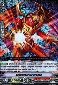 Nouvellecritic Dragon Card Front