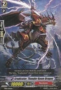 Eradicator, Thunder Boom Dragon Card Front