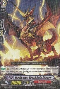 Eradicator, Spark Rain Dragon Card Front