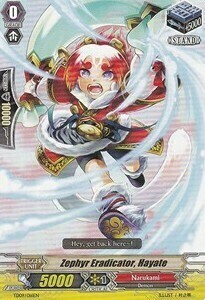 Zephyr Eradicator, Hayate Card Front