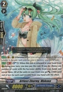 Artless Charmy, Wakana Card Front