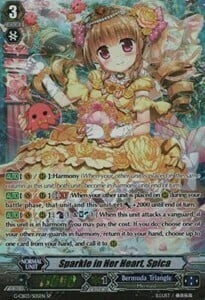 Sparkle in Her Heart, Spica Card Front