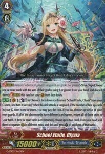 School Etoile, Olyvia Card Front