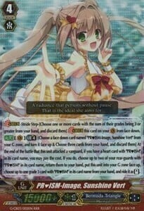 PRISM-Image, Sunshine Vert Card Front