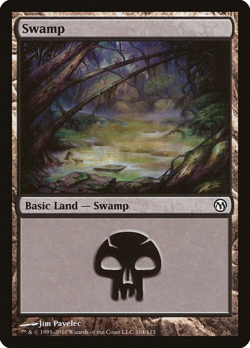 Swamp Card Front
