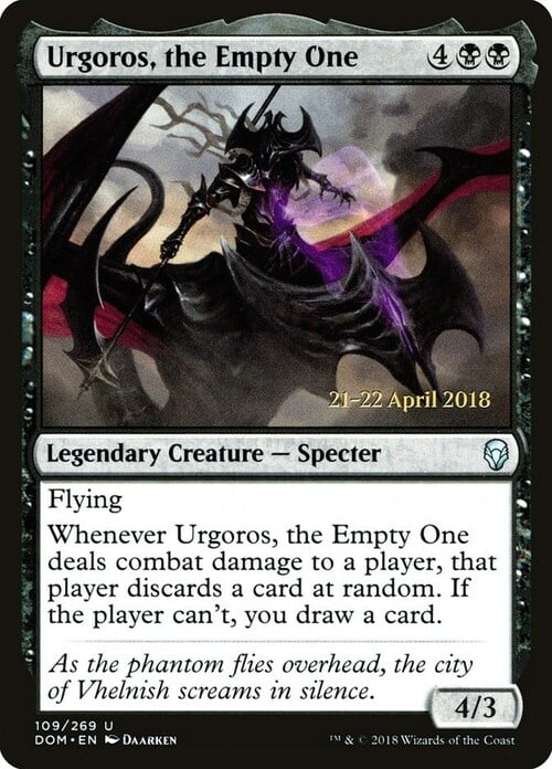 Urgoros, the Empty One Card Front