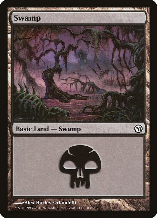 Swamp Card Front
