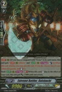 Extreme Battler, Golshachi Card Front