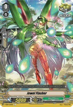 Jewel Flasher Card Front